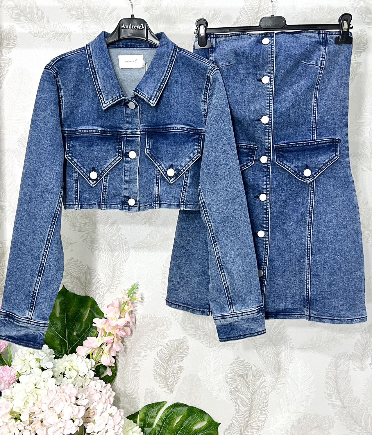 Tubino a fascia jeans