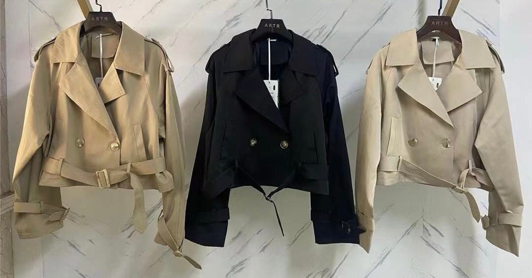Trench coat corto