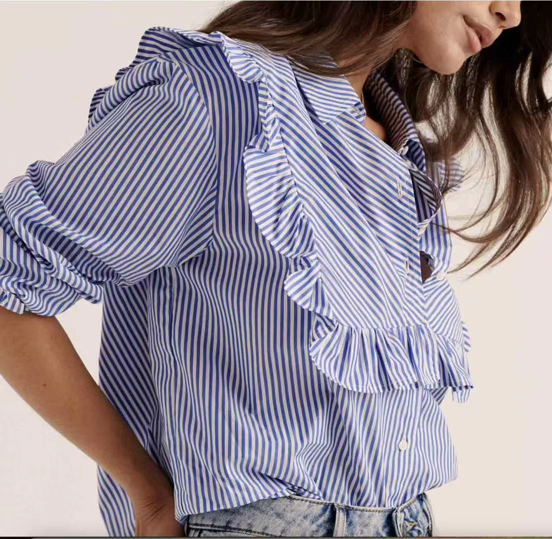 Camicia a righe