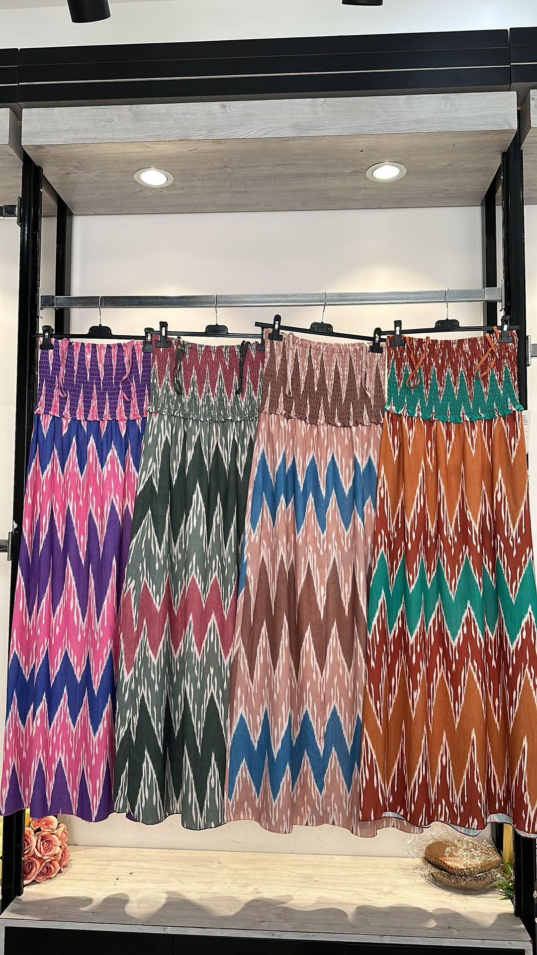 Abito fascia zigzag