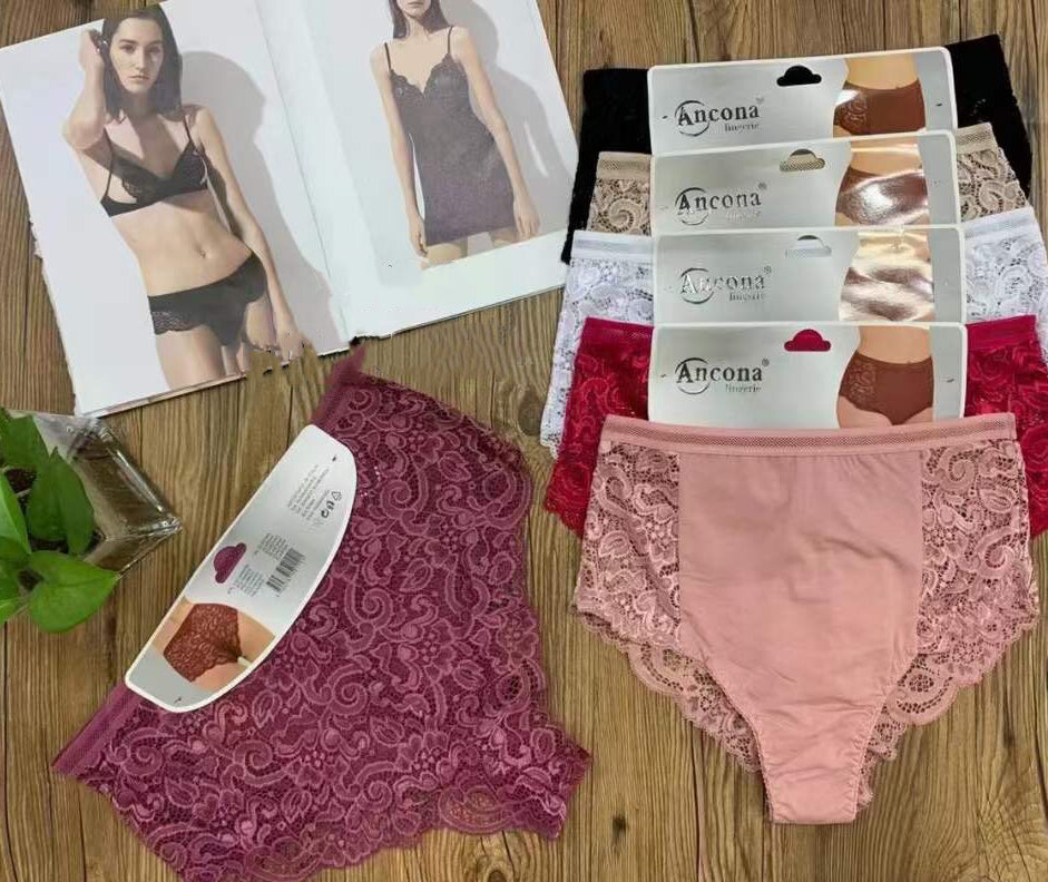 Slip vita alta con pizzo