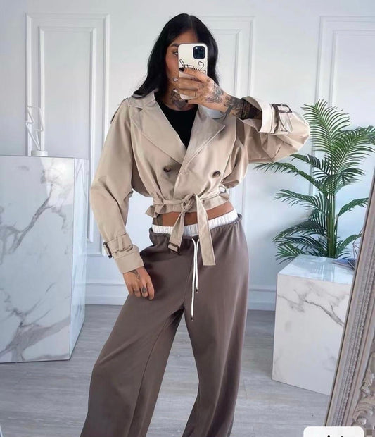 Trench coat corto