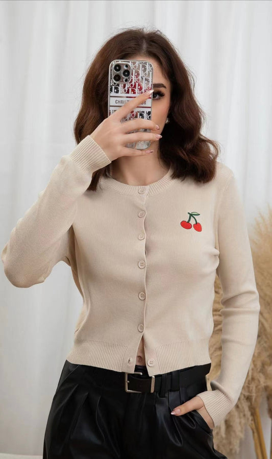 Cardigan cherry