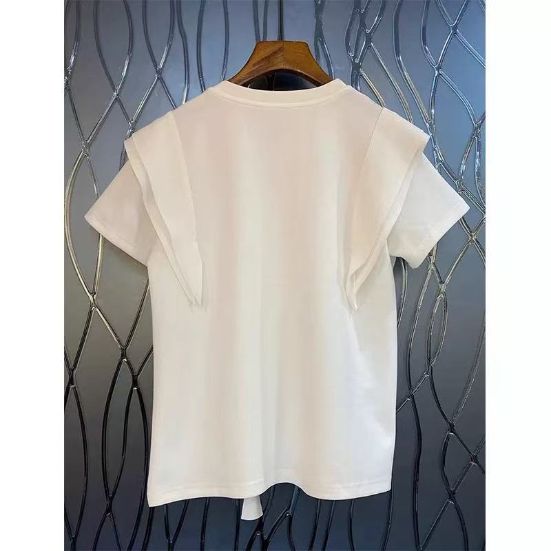 T-shirt con Rosa