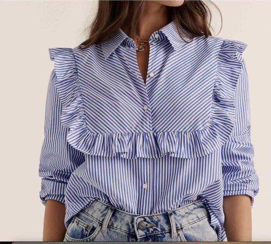 Camicia a righe