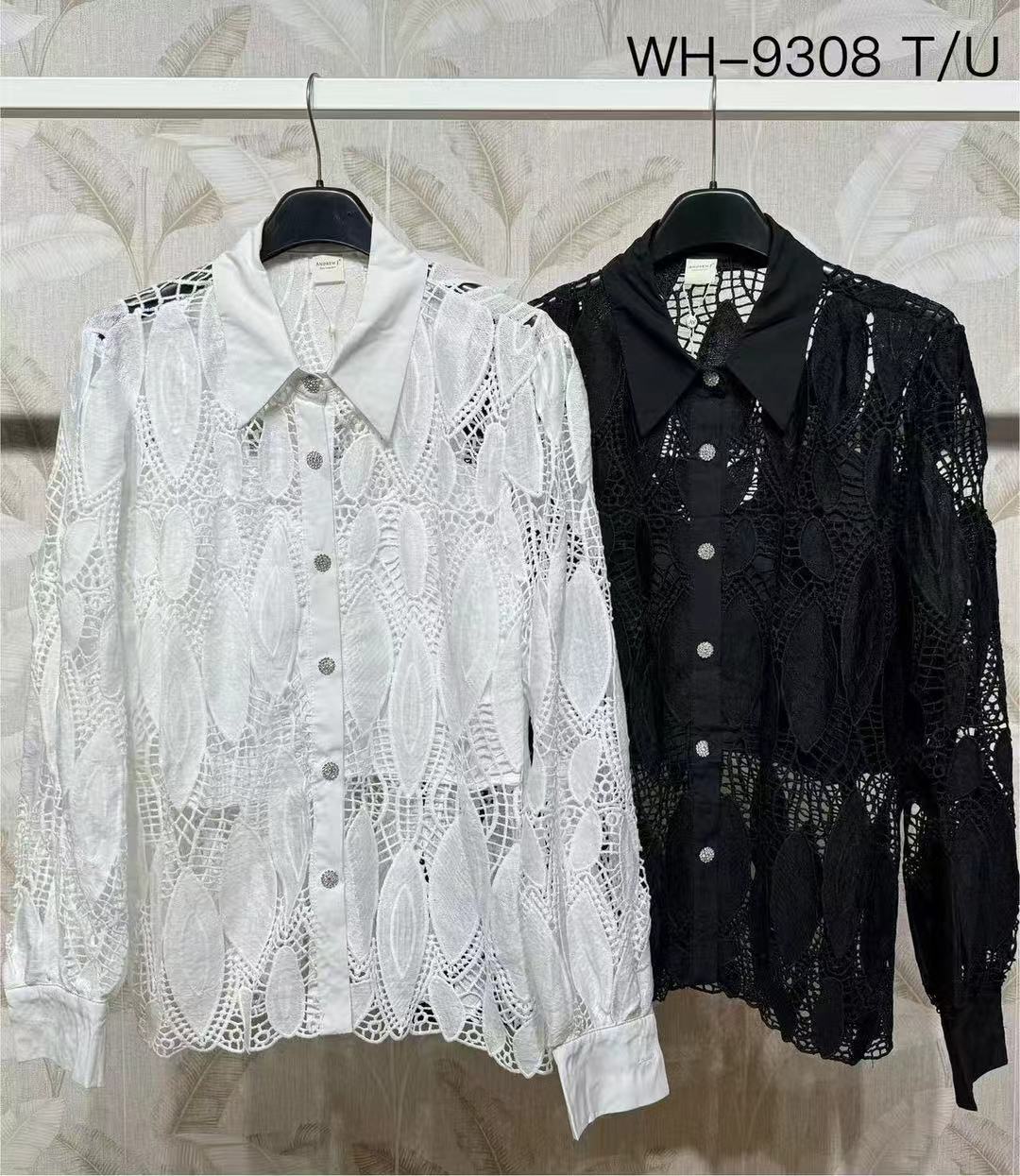 Camicia ricamata