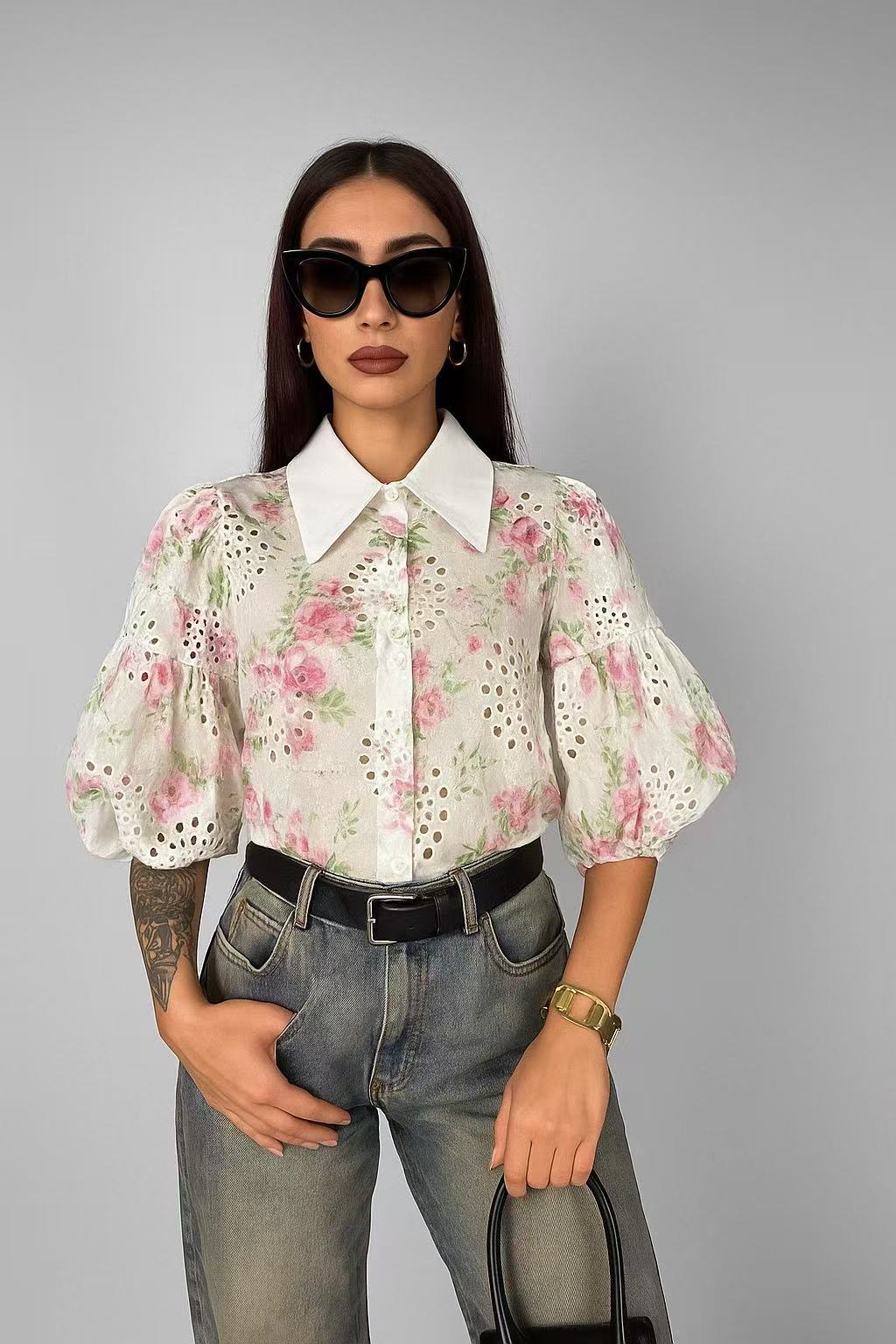 Camicia floreale