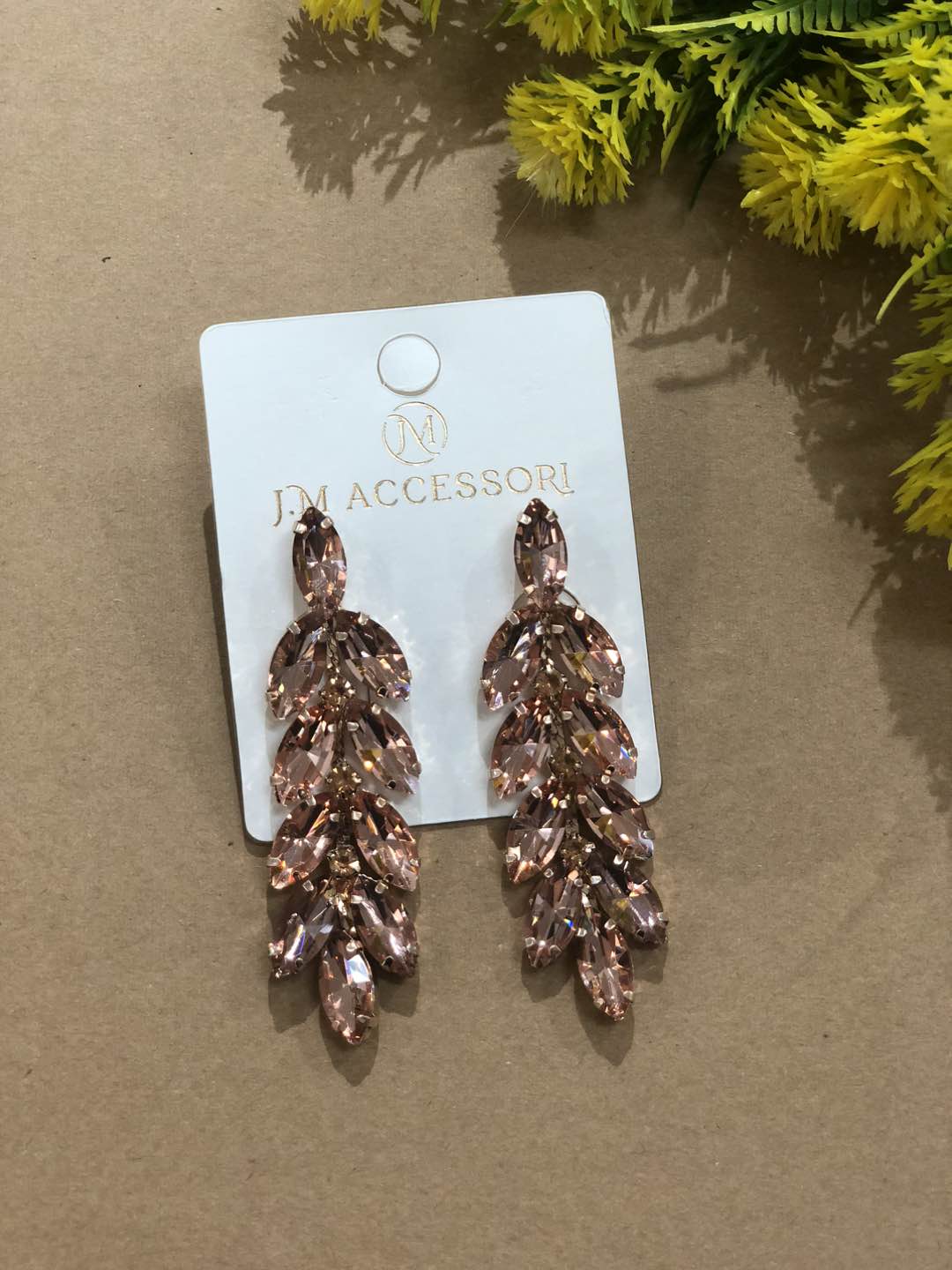 Orecchini pendenti diamante
