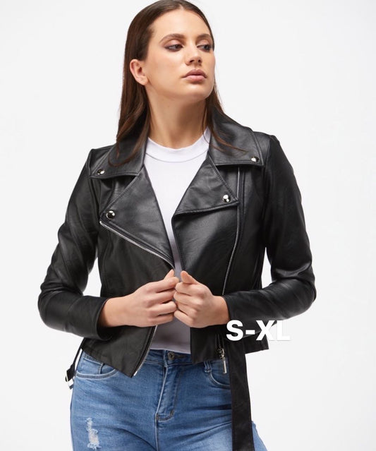 Giubbotto Biker di pelle